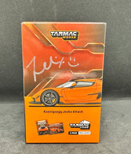 Load image into Gallery viewer, Koenigsegg Jesko Attack Orange Signed FELIX Tarmac Works Limited Edition