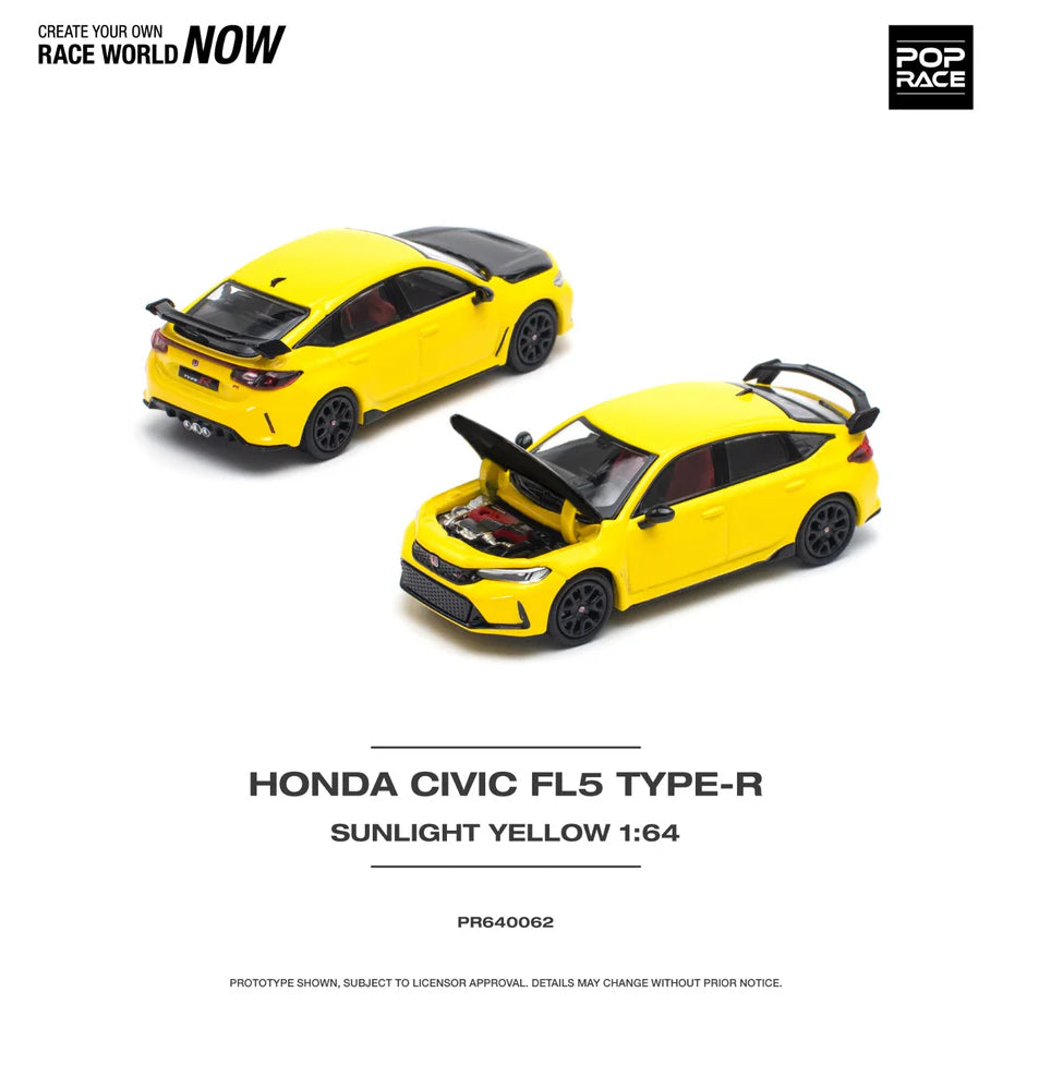 Honda Civic FL5 Type-R Sunlight Yellow POPRACE
