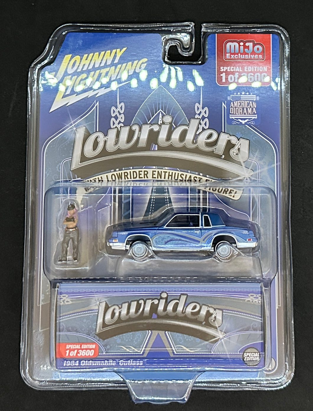 1984 Oldsmobile Cutlass “LOWRIDERS” Johnny Lightning MiJo Exclusives