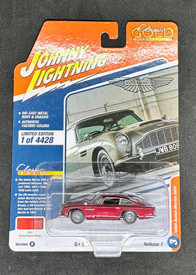 1966 Aston Martin DB5 Rossa Rubina Chiara Johnny Lightning