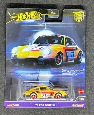 71 Porsche 911 Exotic Envy 2024 G Premium Car Culture Hot Wheels