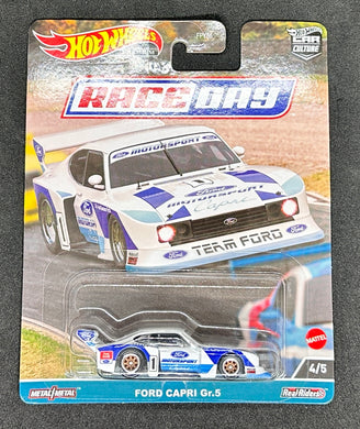 Ford Capri Gr.5 Race Day 2023 D Premium Car Culture Hot Wheels