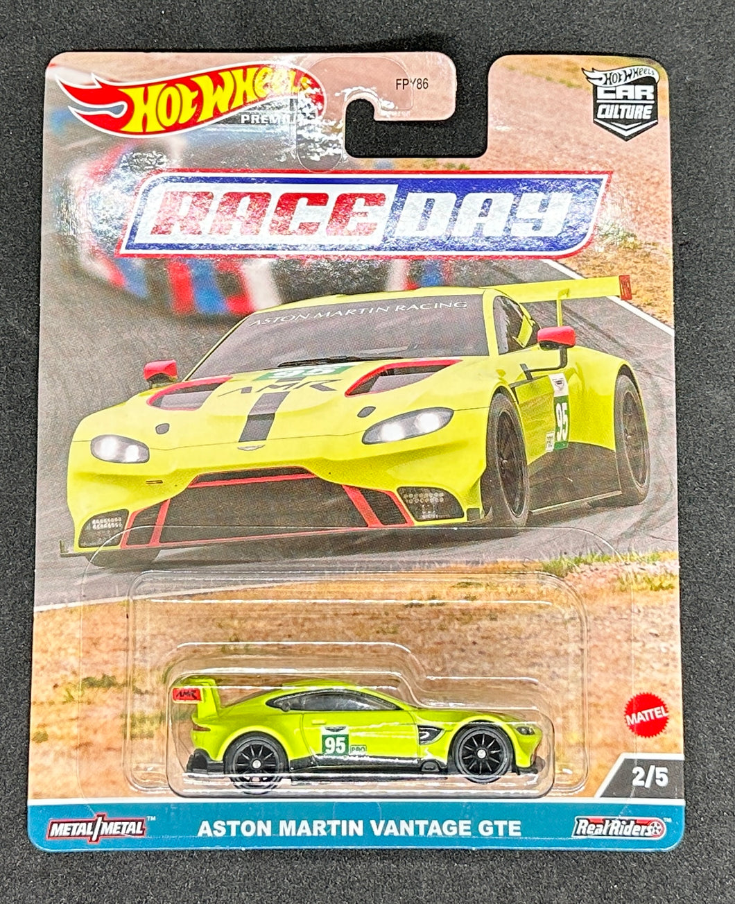 Aston Martin Vantage GTE Race Day 2023 Premium Car Culture Hot Wheels