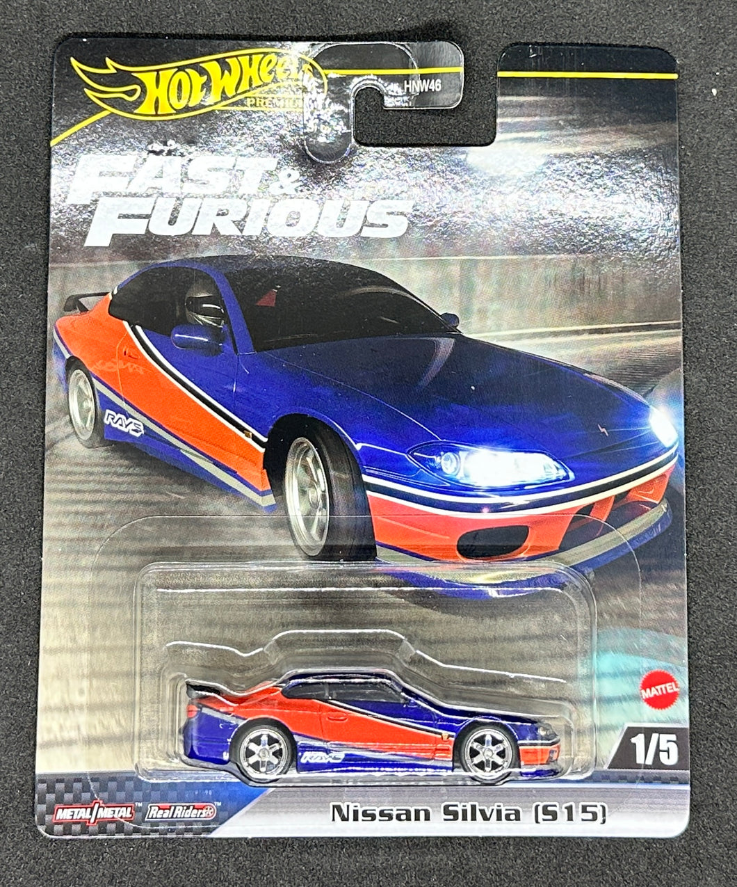 Nissan Silvia (S15) Fast & Furious F Case Premium Hot Wheels