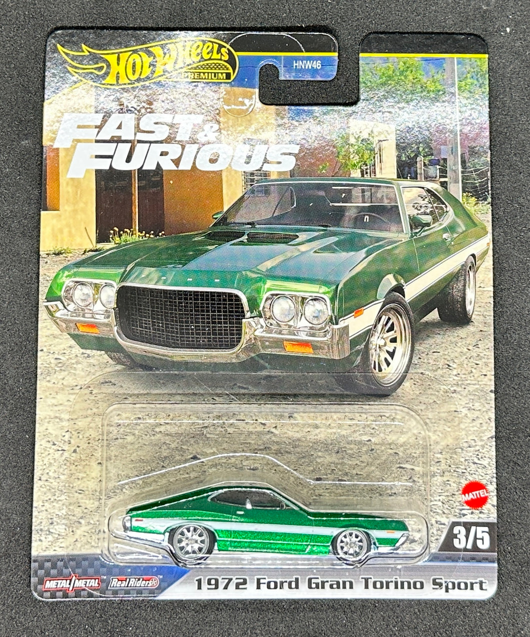 1972 Ford Gran Torino Sport Fast & Furious G Premium Hot Wheels