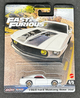 1969 Ford Mustang Boss 302 Fast & Furious G Premium Hot Wheels