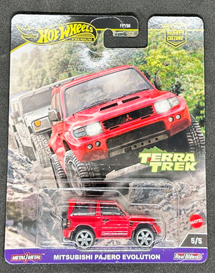 Mitsubishi Pajero Evolution TERRA TREK Car Culture Hot Wheels