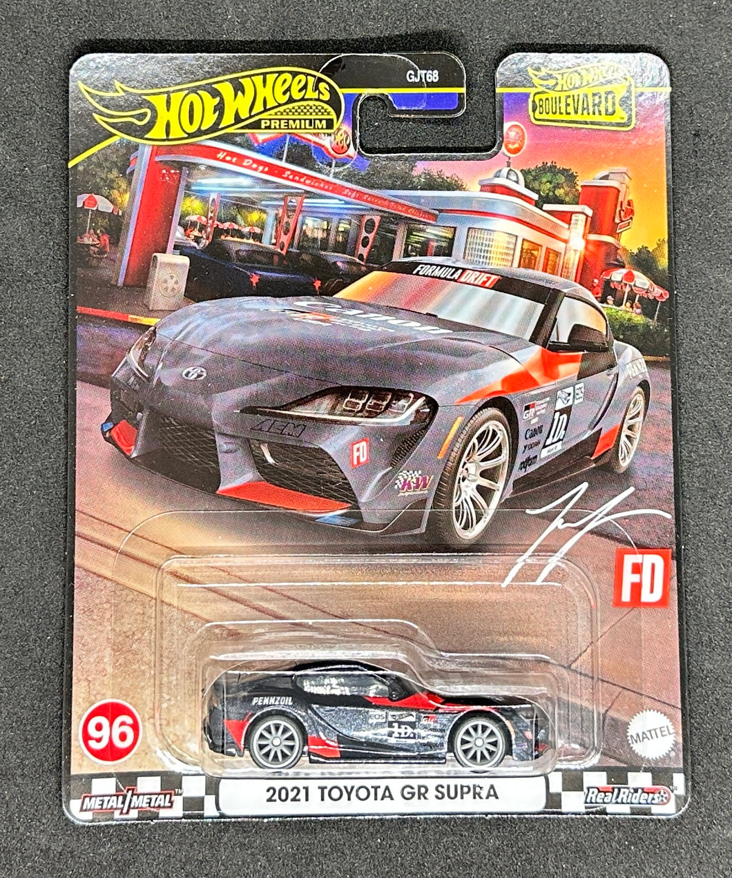 2021 Toyota GR Supra Boulevard Walmart Exclusive Hot Wheels