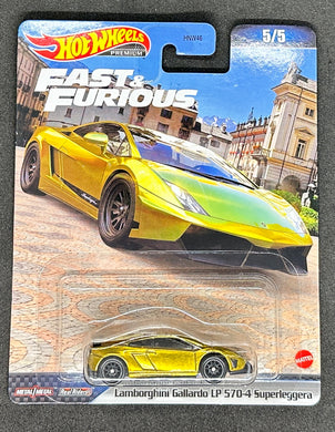 Lamborghini Gallardo LP 570-4 Superleggera Fast & Furious D Premium Hot Wheels