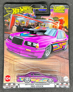 86 Ford Thunderbird Pro Stock Boulevard 2024 Walmart Exclusive Hot Wheels