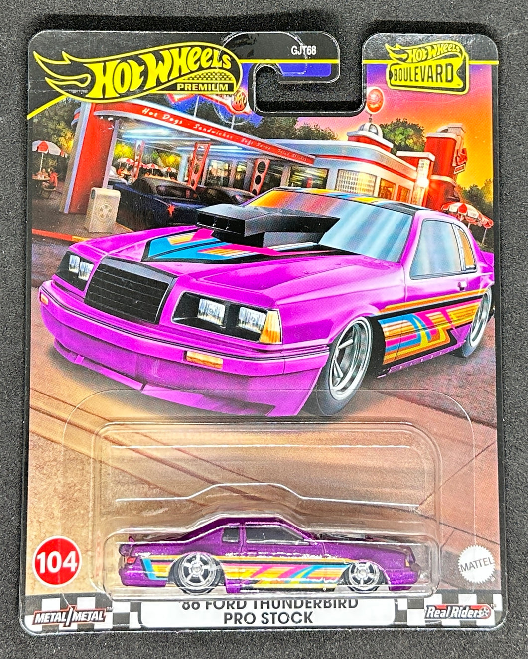 86 Ford Thunderbird Pro Stock Boulevard 2024 Walmart Exclusive Hot Wheels