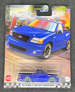 99 Ford F-150 SVT Lightning Boulevard 2024 Walmart Exclusive Hot Wheels