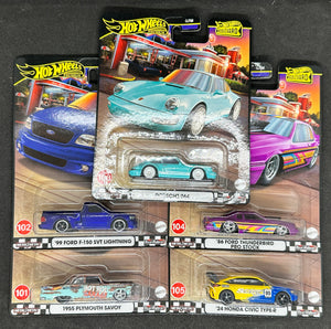 Hot Wheels Boulevard Walmart Exclusive 2024 Complete Set Of 5 (101-105)