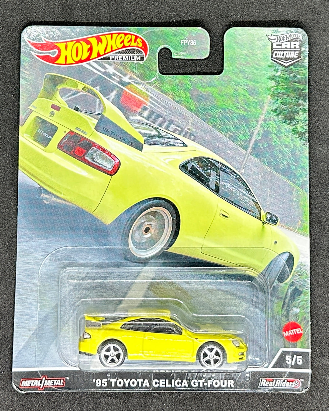 95 Toyota Celica GT-Four Mountain Drifters Car Culture Hot Wheels