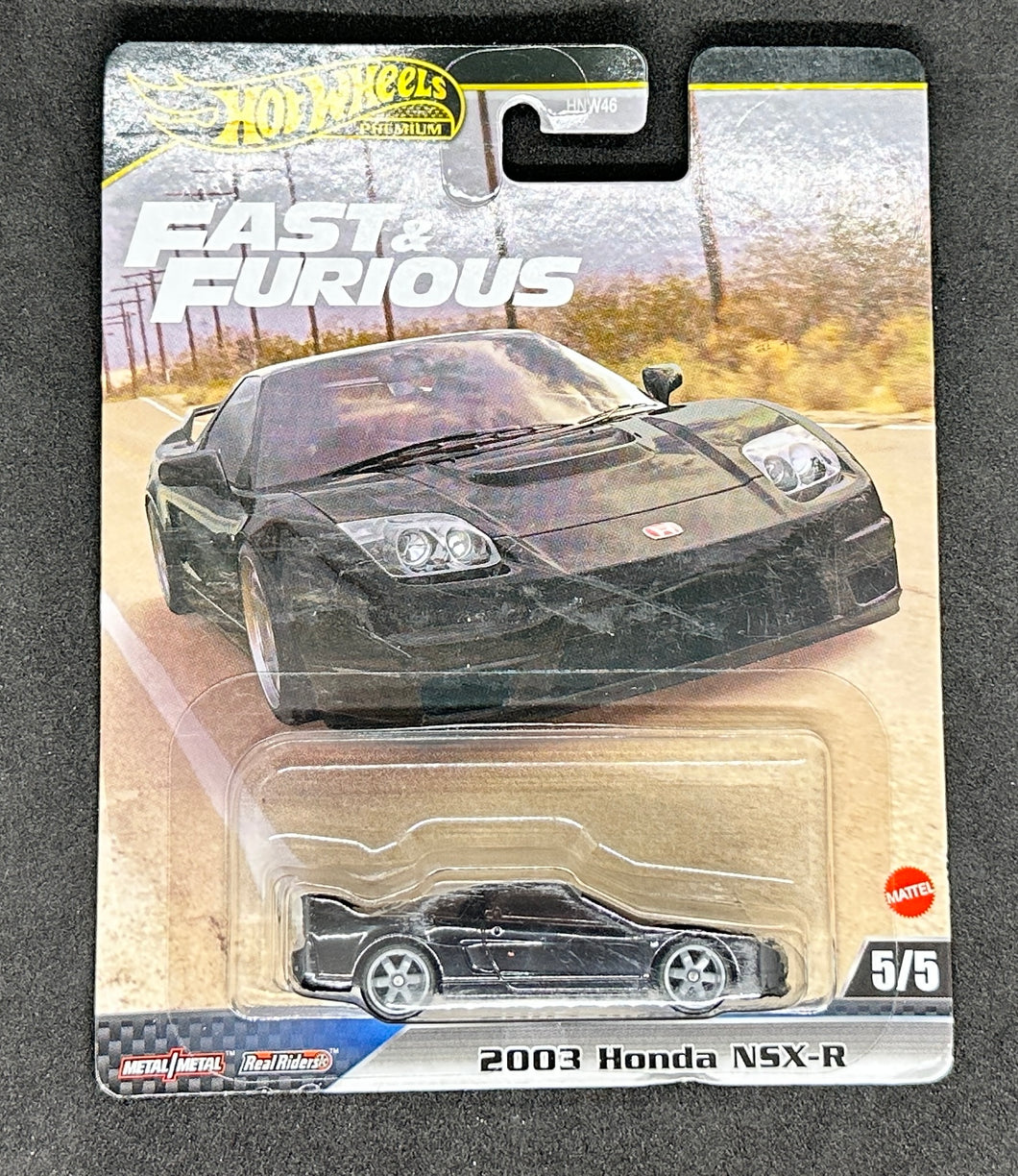 2003 Honda NSX-R FAST & FURIOUS Car Culture Premium Hot Wheels