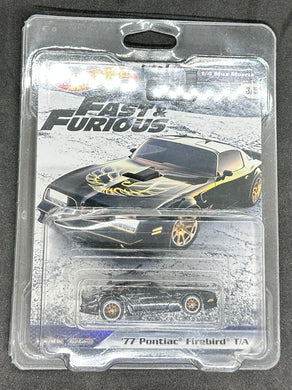 77 Pontiac Firebird T/A FAST & FURIOUS “1/4 MILE MUSCLE” Hot Wheels