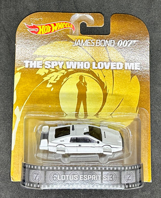 Lotus Esprit S1 “THE SPY WHO LOVED ME” JAMESBOND 007 Retro Entertainment Hot Wheels