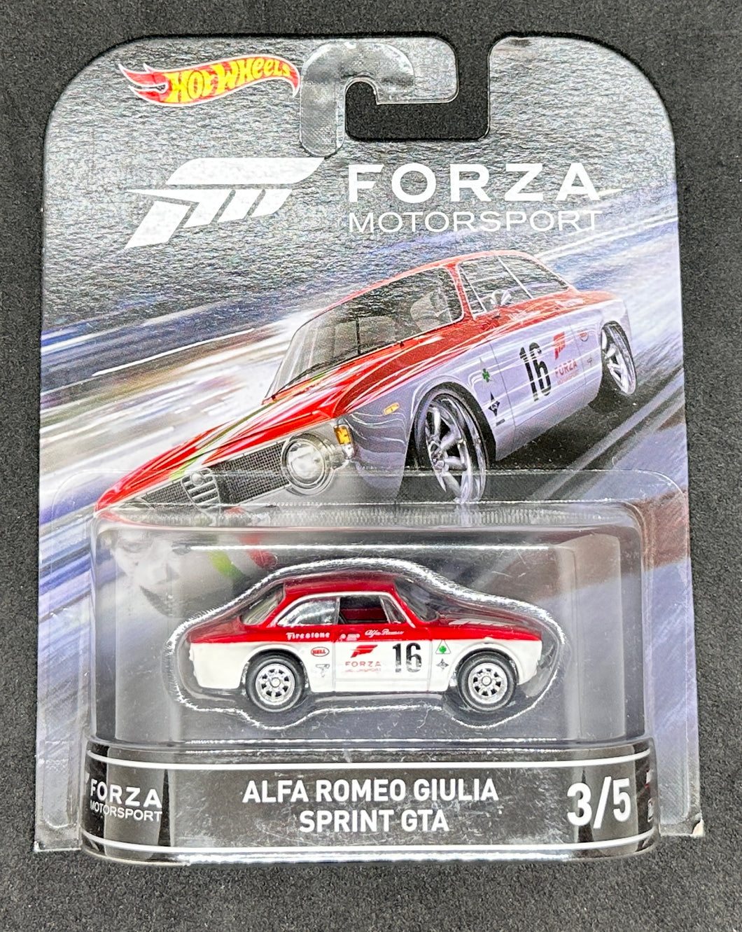 Alfa Romeo Giulia Sprint GTA “FORZA MOTORSPORT” Retro Entertainment Hot Wheels