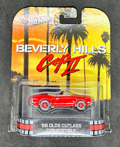 68 Olds Cutlass Convertible “BEVERLY HILLS COP II” Retro Entertainment Hot Wheels