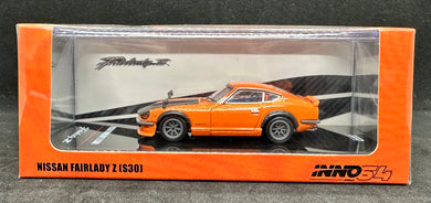 Nissan Fairlady Z (S30) Orange With Carbon Bonnet INNO64