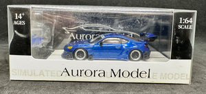 Toyota 86 Blue W/ Figure Aurora Model