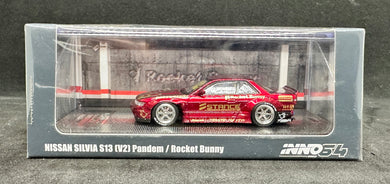 Nissan Silvia S13 (V2) Pandem Rocket Bunny Red Metallic INNO64