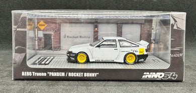 AE86 Trueno “PANDEM / ROCKET BUNNY” INNO64 WHITE