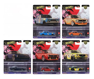 Hot Wheels 1:64 car Culture 2024 B Case – Japan Historics 4 Set Of 5