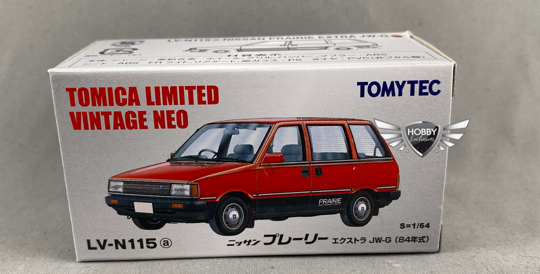 Nissan Prairie Extra JW-G #N115a Tomica Limited Vintage Neo