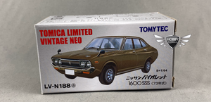 Nissan Violet 1600SSS #N188 Tomica Limited Vintage Neo