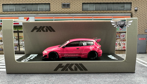 Rocket Bunny Civic EG6 Pink HKM