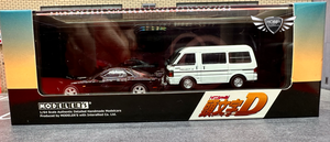 Initial D "Project D" Keisuke Takahashi & Saitama Sadamine Pass Kyoto Iwase 2Set Modelers