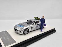 Load image into Gallery viewer, Mercedes -Benz SLS Safety Car w/Figure TimeMicro