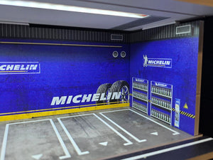 Michelin Scene [Stackable] Parking Lot MoreArt Diorama