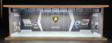 Lamborghini  Scene [Stackable] Parking Lot MoreArt Diorama