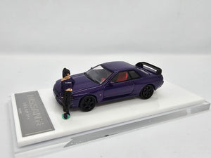 Nissan GTR (R32) PUR w/Figure TimeMicro