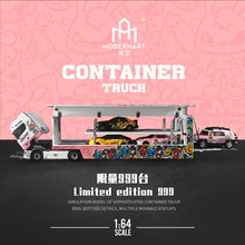 Load image into Gallery viewer, ModernArt 1:64 Tractor Container Carrier Chao Brand Graffiti