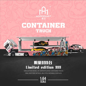 ModernArt 1:64 Tractor Container Carrier Chao Brand Graffiti