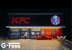 G-Fan 1:64 Diorama KFC Fast Food Building