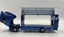 Load image into Gallery viewer, 730S Enclosed Double Deck Tow Truck BLUE GCD