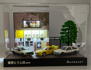 Tofu Shop  Scene Initial D MoreArt