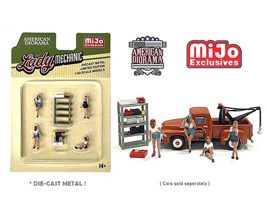 Lady Mechanic American Diorama MiJo exclusive
