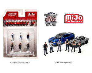 Car Meet 3 American Diorama MiJo Exclusive