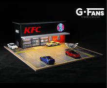 Load image into Gallery viewer, G-Fan 1:64 Diorama KFC Fast Food Building