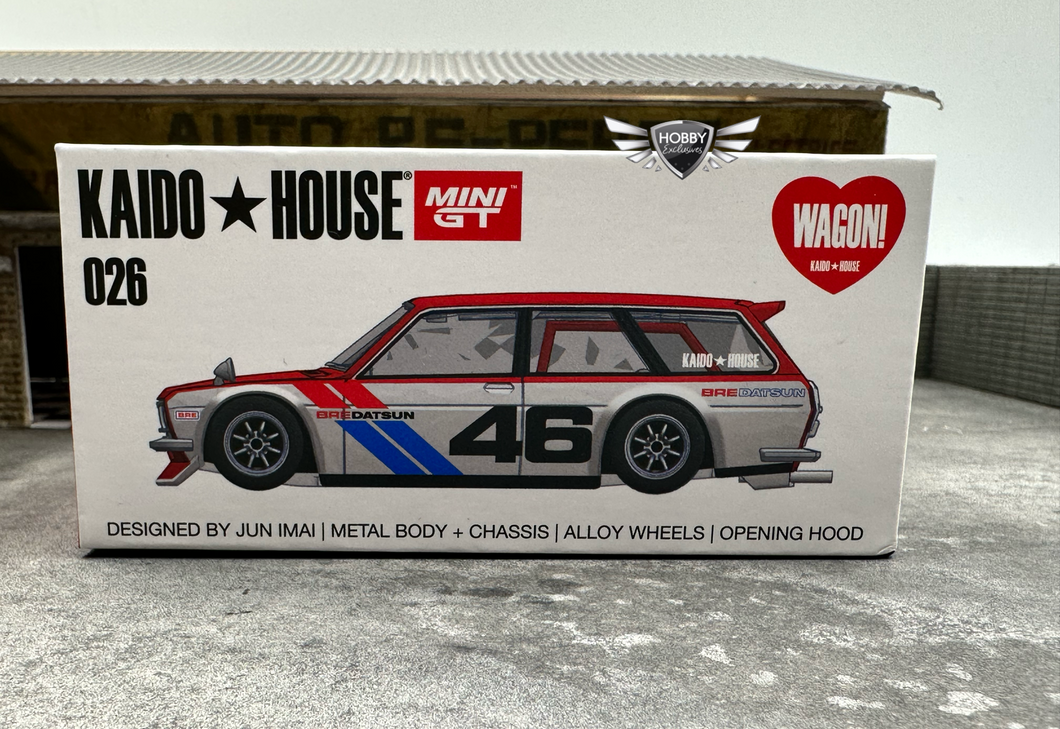 Datsun Kaido 510 Wagon BRE V1 Kaido-House Mini GT #026