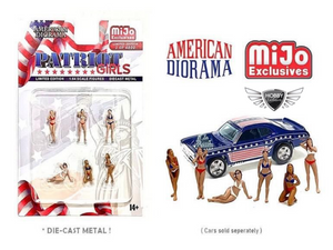 American Diorama 1:64 Patriot Girls Figure Set MIJo Exclusive