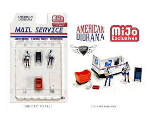 American Diorama 1:64 Mail Service Figure Set MIJo Exclusive