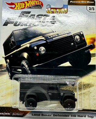 Land Rover Defender 110 Hard Top FURIOUS OFF-ROAD Premium Hot Wheels #3