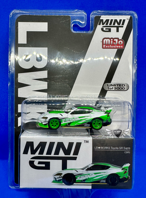 LB Works Toyota GR Supra CSR2 #308 Mini GT MiJo Exclusive CHASE