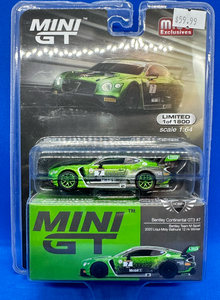 Bentley Continental GT3 #7 MiJo Exclusive Mini GT #238 CHASE